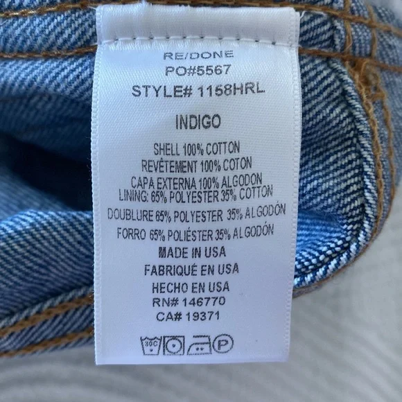 High Rise Blue Jeans - Picture 9 of 9